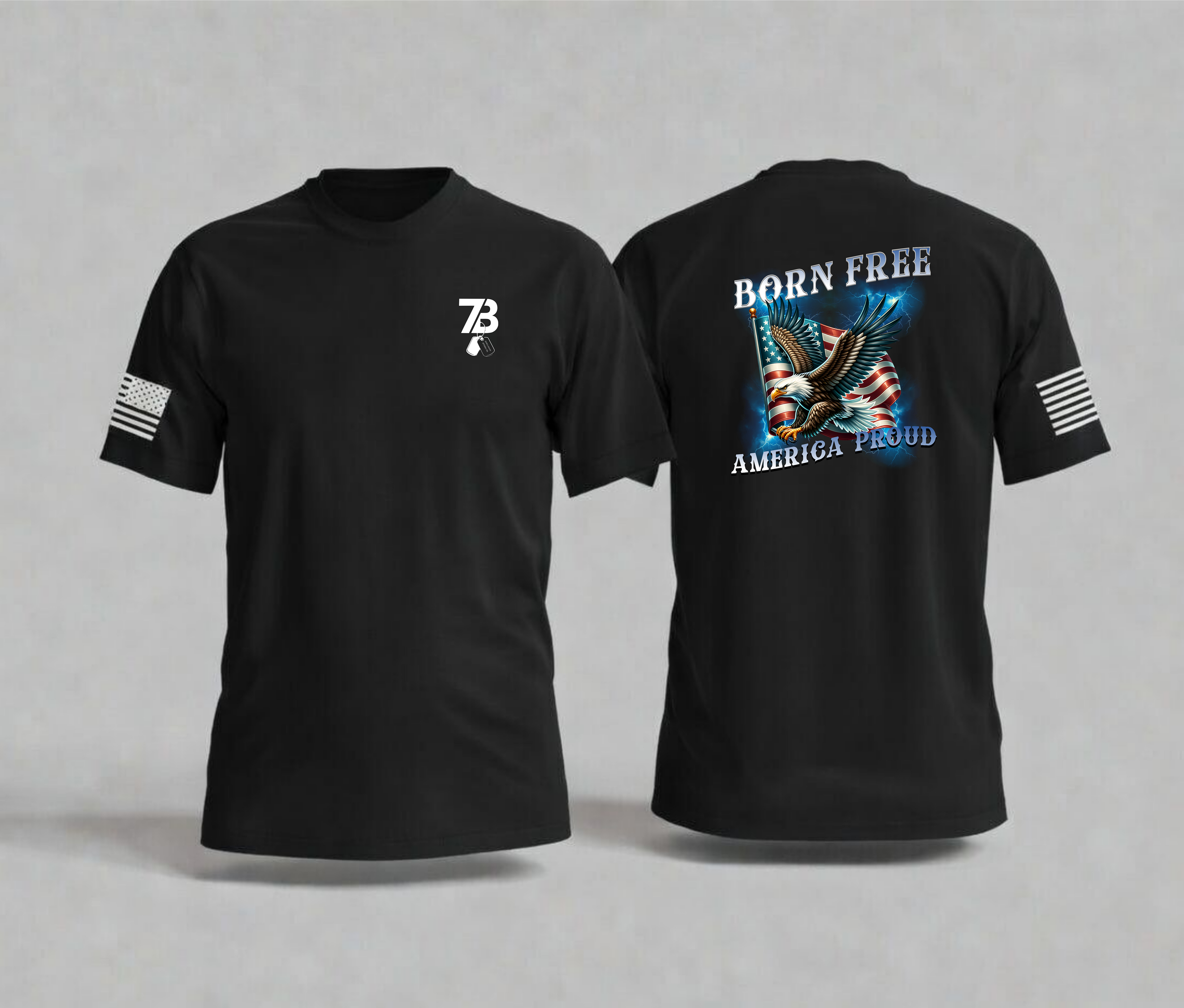 Born Free...America Proud T-Shirt
